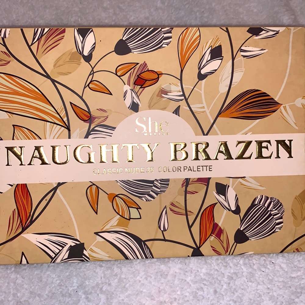 Naughty Brazen Eyeshadow Palette
